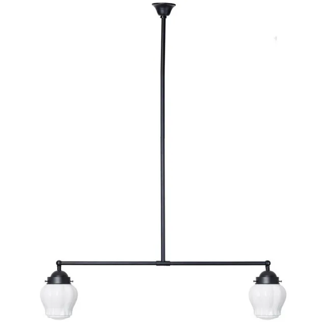 Coloured by Art Moonlight T-lamp 2 lichts Eden - Art Deco Trade Zwart