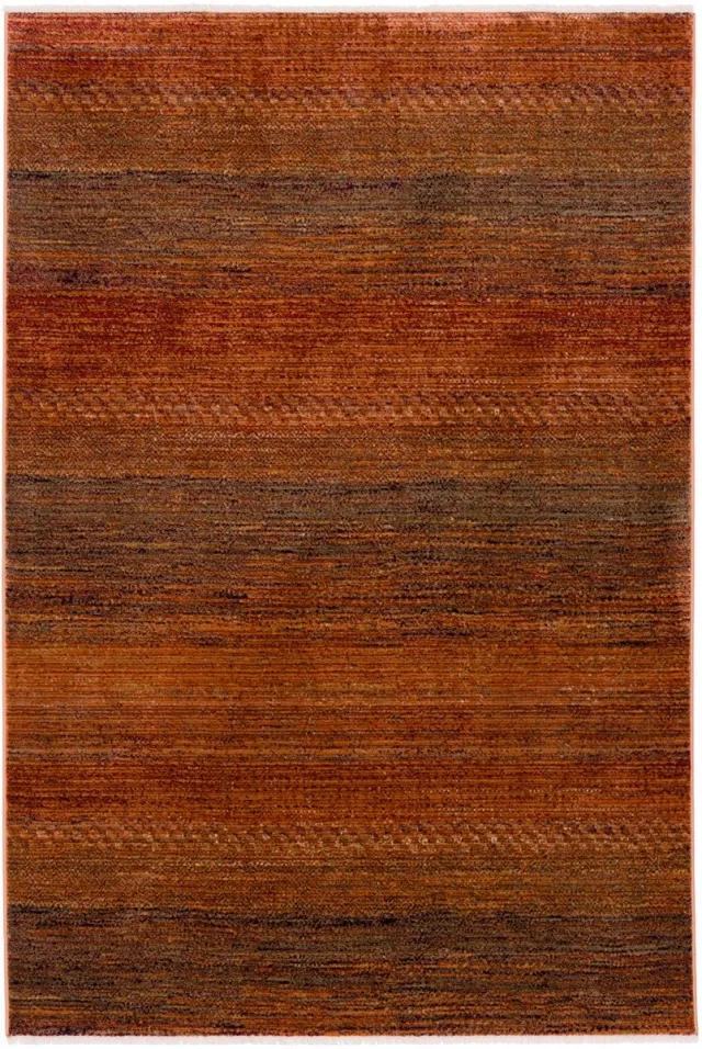 Pergamon Vintage Oosters Vloerkleed Navira Oranje