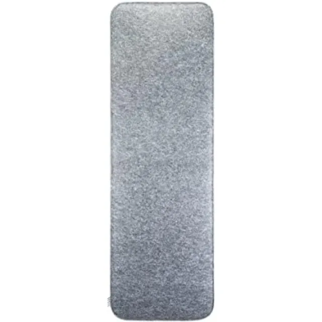 PromoHome Duurzaam Vilt Bankkussen 118x38 cm - Comfortabel Zitkussen Binnen & Buiten Leigrijs