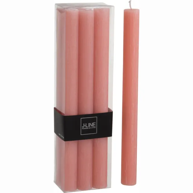 J-Line tafelkaars - rose - 9U - doos van 6