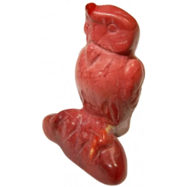 Shanna's Gems and more Miniatuur Uil Natuurlijke Rhodochrosiet roze