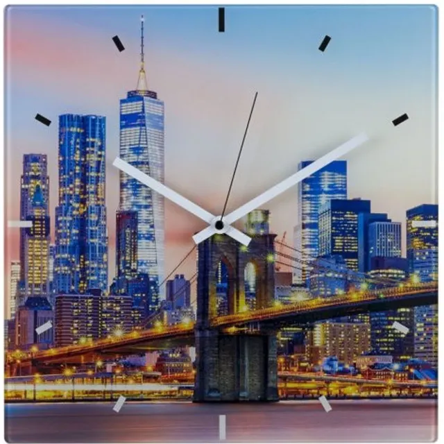 TFA Dostmann TFA 60.3531.90 wandklok NEW YORK Multicolor