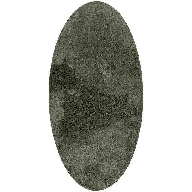 vidaXL Tapijt - HUARTE - Bosgroen - 100 - x - 200 - cm - 100% - Polyester