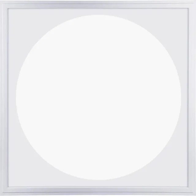 Tsong LED paneel 60x60 cm rond lichtvlak - 36W - Daglichtwit 6000K - 3600 lm - CRI80 - 230V