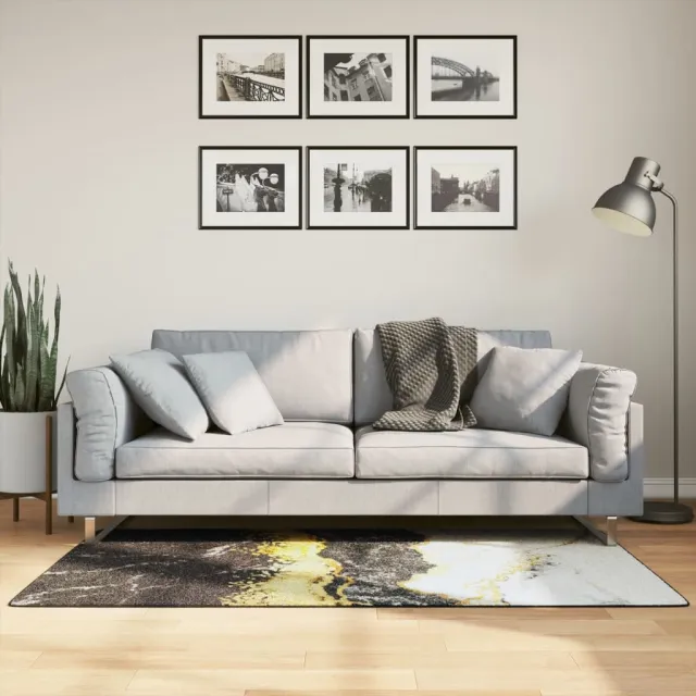 vidaXL Vloerkleed wasbaar meerkleurig, foto 2