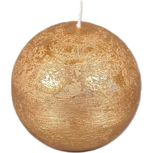 Rasteli Luz Your Senses Metal Kaars-Bolkaars Goud D 10 cm