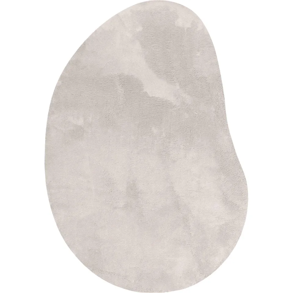vidaXL Tapijt HUARTE Zand 160 x 230 cm Polyester Bruin