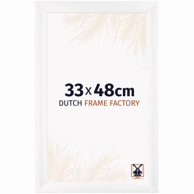 Dutch Frame Factory Fotolijst 33x48 cm - MDF - Wit Mat - Praag