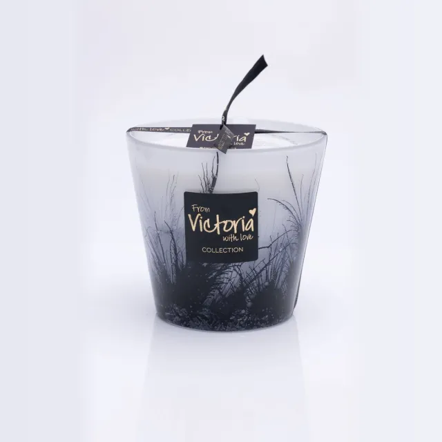 VICTORIA WITH LOVE BY PHILLINE.BE Victoria with Love Kaars - Plumeau - Black - Medium Zwart