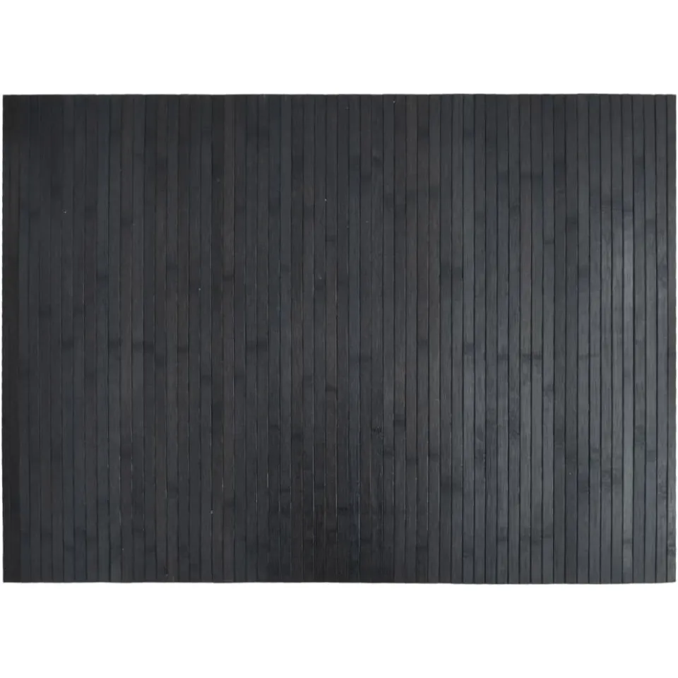 vidaXL Vloerkleed rechthoekig 70x100 cm bamboe grijs