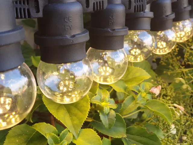 Happy Lights HappyLights lichtsnoer buiten [Outdoor] Clear - 40 LED's - 20m