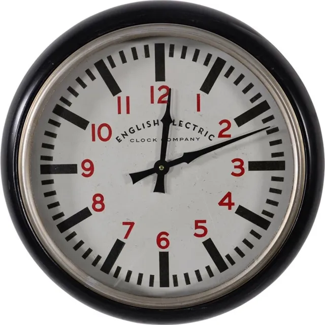 Living Wandklok Aberdeen 51×11,5cm wit