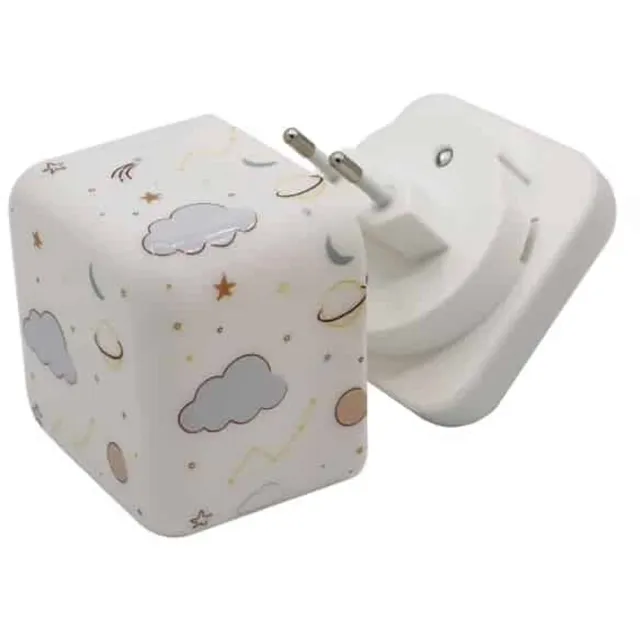 Cloud B Nachtlampje Cube B Space Print