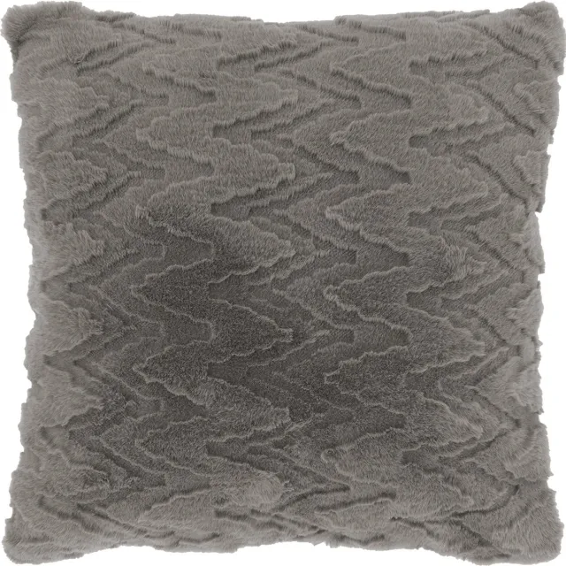 Unique Living Sierkussen Liora 45x45cm - Dark Grey Grijs