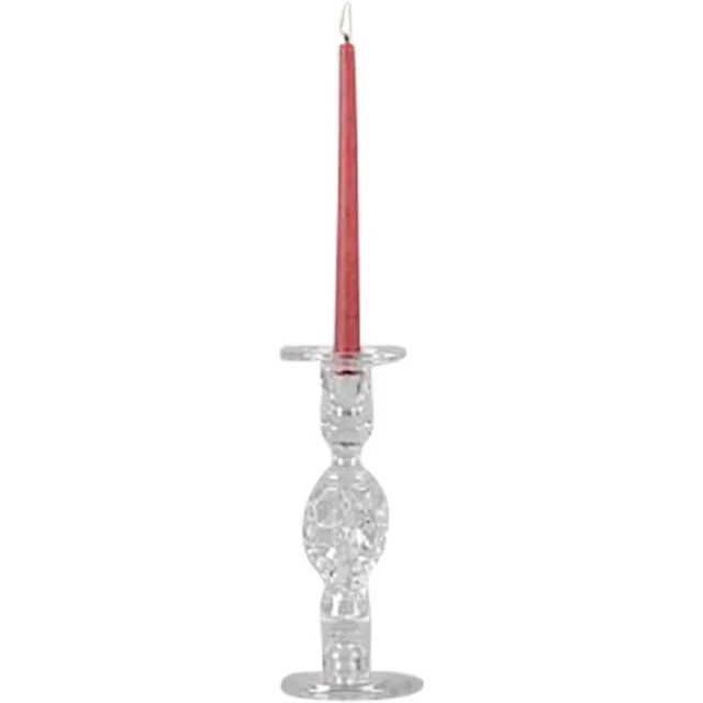Rasteli Kaarsenhouder - glas - transparant - D11,5 x H29,7 cm helder glas