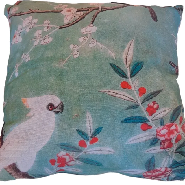 Furnilux Sierkussens - 45x45 cm - Set van 2 - Kaatje Design groen|Wit