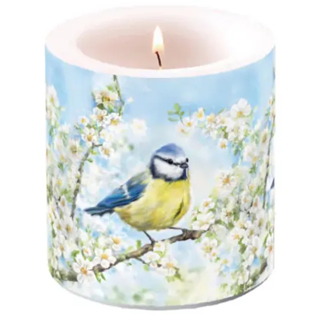 Ambiente Kaars - Small - Blossom White Wit