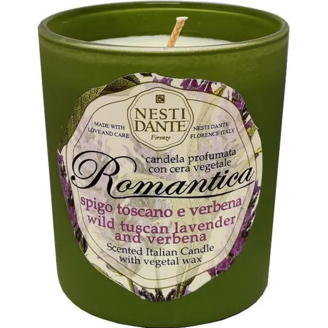 Nesti Dante Geurkaars Romantica - Toscaanse Lavendel & Verbena Wit