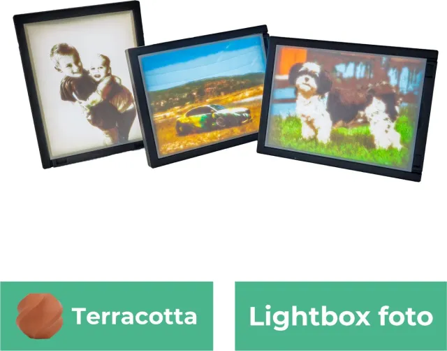 Lovora Lightbox foto - Terracotta