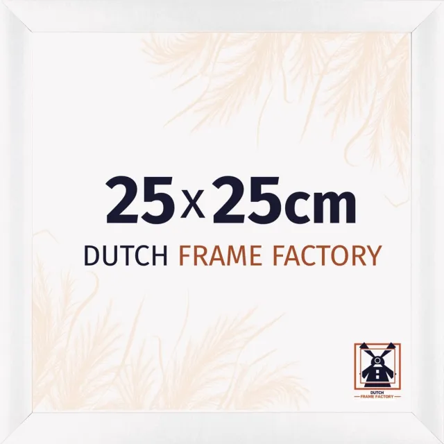 Dutch Frame Factory Fotolijst 25x25 cm - MDF - Wit Mat - Praag