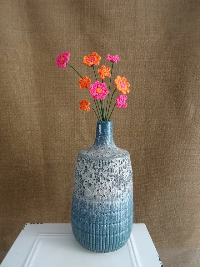 Knuffelsenzo Boeket - Roze - Oranje - Bloemen - Cadeauboeket - Kleurrijk - Duurzaam - Groenblijvend