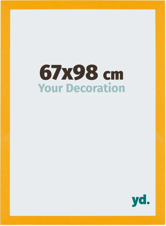 yd. Your Decoration - Fotolijst 67x98 cm - MDF - Geel - Mura