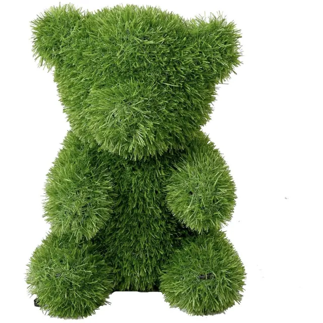 Unyqoos Decoratieve tuinfiguren van kunstgras in diervormen voor buitengebruik Groen