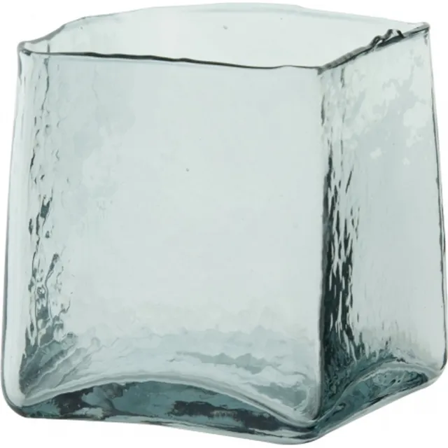 Light & Living Sfeerlicht Iduna - Glas - Blauw - 12x13x12 cm (BxHxD)