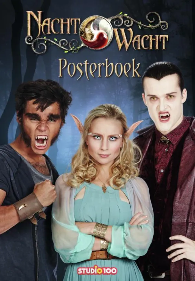 Studio 100 Nachtwacht - Posterboek Donkerblauw