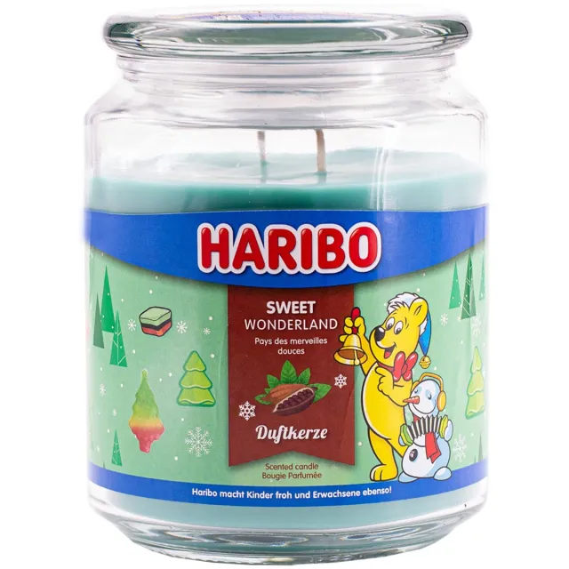 Haribo Geurkaars - Zoete wonderwereld turqoise