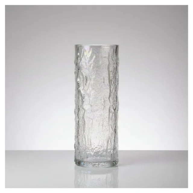 TLF interieurs Vaas Ice – glazen design vaas met textuur - 30cm transparent