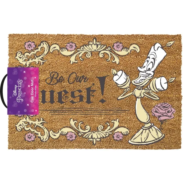 Pyramid International Disney - Beauty and the Beast - "Be Our Guest" Deurmat 40x60cm Veelkleurig