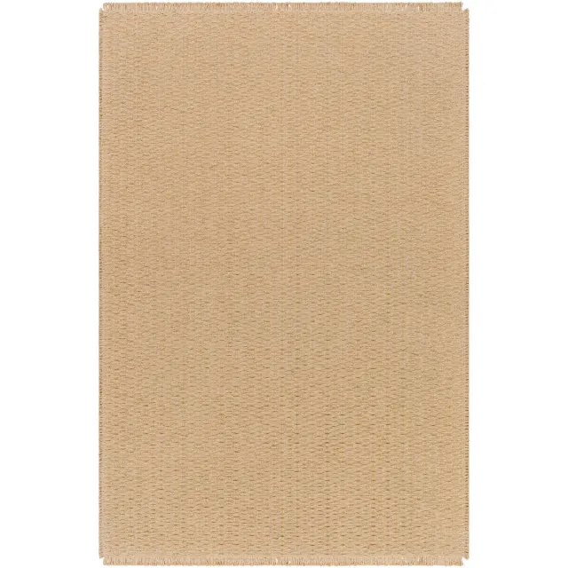 Ibenzoa Jute Vloerkleed voor Binnen en Buiten - Boho Stijl, Geometrisch Design, 160x220 cm beige