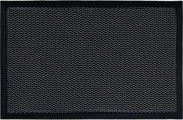 EZMarkt Deurmat/droogloopmat - Antraciet - 40 x 60 cm - Schoonloopmat - Inloopmat