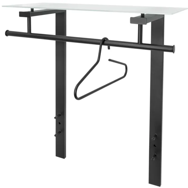 Spinder Design Wandkapstok Bavo Zwart
