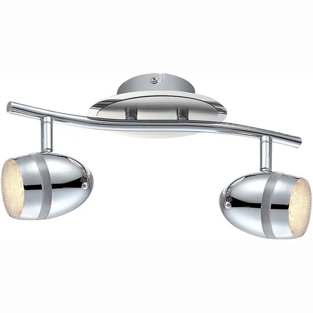 Globo 6W LED plafondlamp schijnwerper lamp lamp kantoor woonkamer Globo 56212-25 zilver