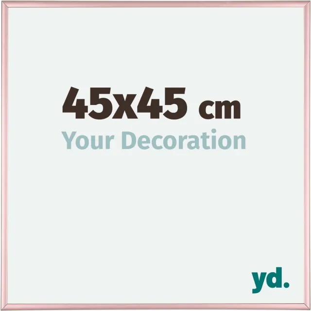 yd. Your Decoration - Fotolijst 45x45 cm - Aluminium - Koper - Kent