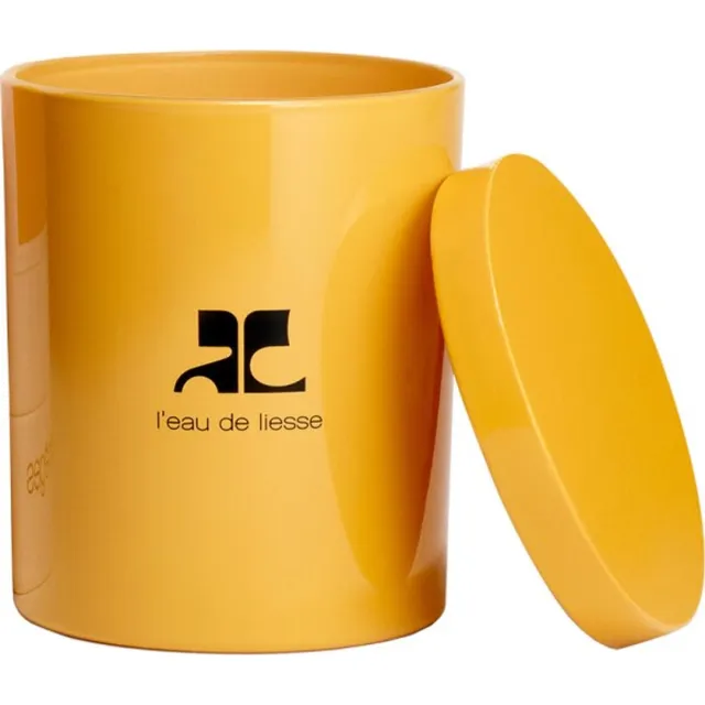 Courreges Courrèges L'Eau de Liesse geurkaars - 190 g geel