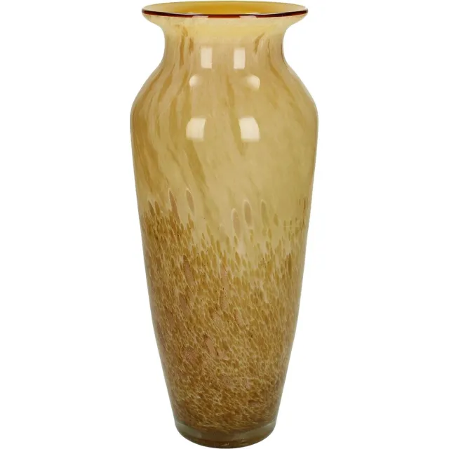 Wants&Needs Vaas Glas Geel 11.5 X 11.5 X 31.5