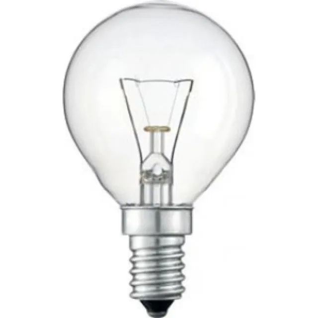 FBline 2 stuks - Ovenlamp Kogel 40W E14 300gr. Helder 2700K