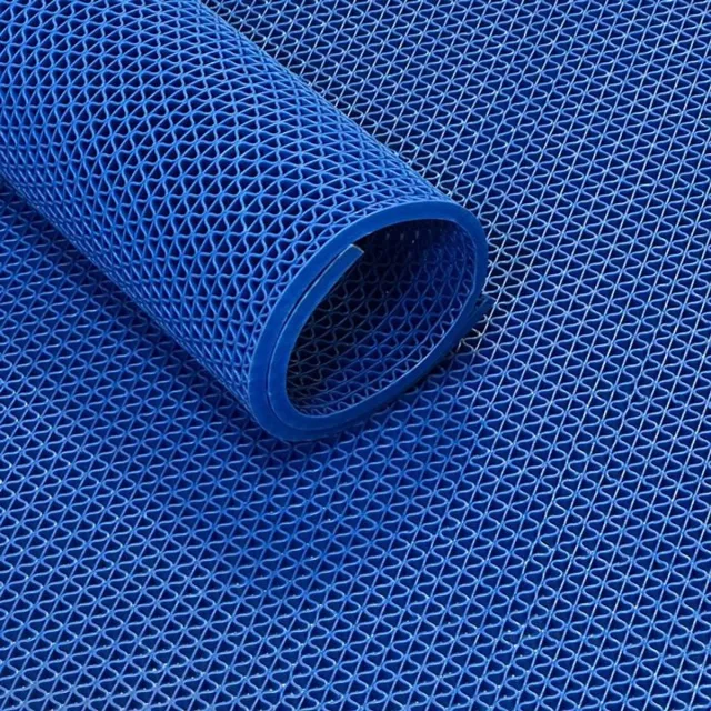 IVOL Ultra Grip rastermat met s-structuur 120 cm - Blauw - Verkocht per strekkende meter