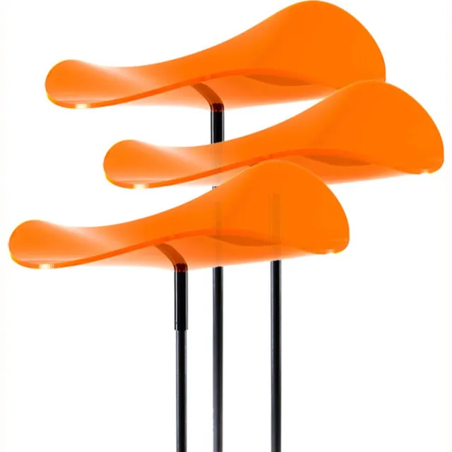 Cazador del Sol Zonnevangers Lucy - tuin decoratie voor buiten - Ø150mm x 120cm Oranje Set3