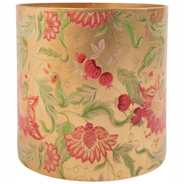 Mars & More Goudfolie C - waxinelichthouder glas - 25 x 25 x 25 cm Multi