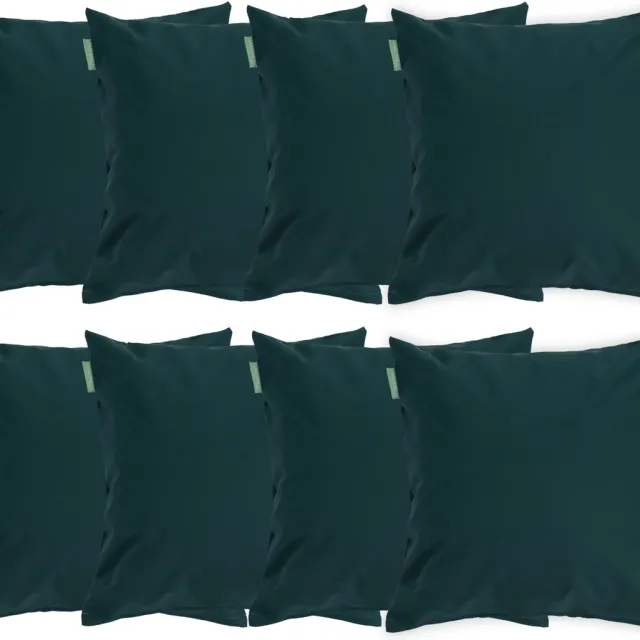 Gardenista Sierkussens voor Tuin - Tuinstoel Kussen - Waterafstotend Kussens Woonkamer - Kussen voor Buiten - Binnenkussen 45x45 cm Groen, 8 stuks