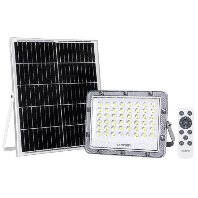 Century SRSOL-509040 Led Photovoltaic Floodlight Sirio Solare 2.50 W 400 Lm 4000 K wit