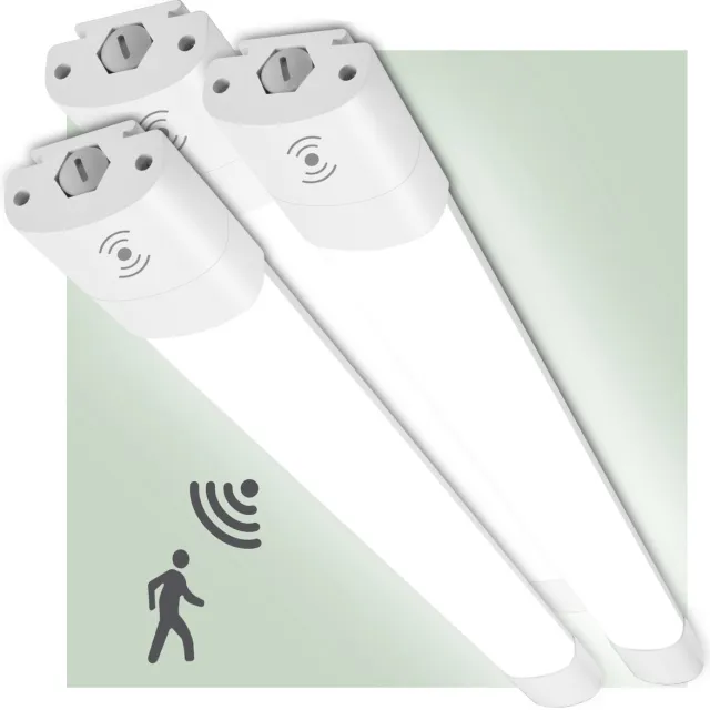 Oraymin 3x LED TL Lamp met Bewegingssensor - IP66 - Koppelbare Garageverlichting - 90CM - 30W - 4000K Wit