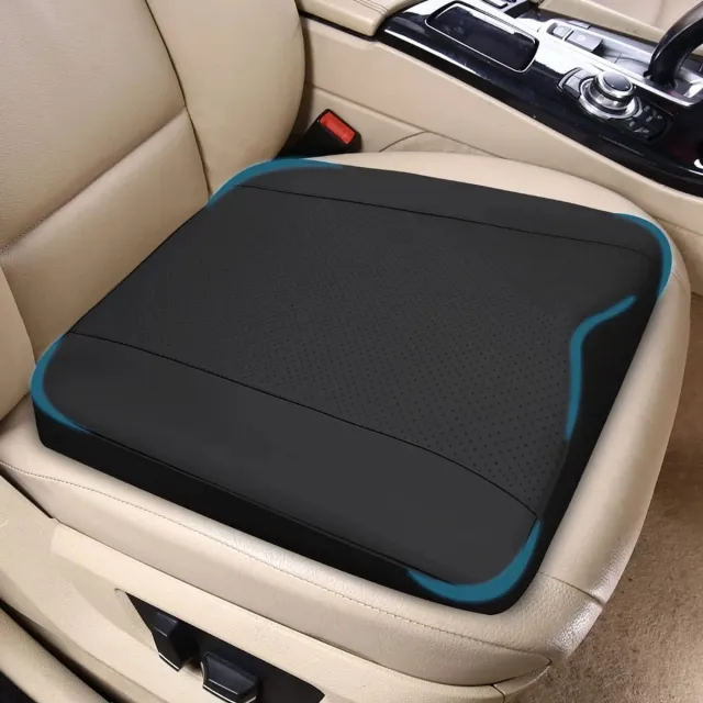 Mogi Products Ergonomisch Zitkussen - Traagschuim - Orthopedisch Stuitkussen voor Bureaustoel, Auto of Rolstoel - Ademend Mesh - W-Vorm Design - Zwart