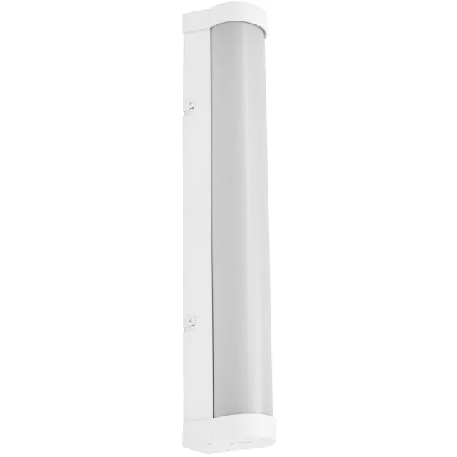 Osram ORBIS Buisspiegel-/wandlamp met LED, mat glas/wit, 9W, 900lm, dimbaar, 3000/4000K verstelbaar via wandschakelaar, 40cm diameter, IP44 bescherming tegen vreemde voorwerpen/spatwater