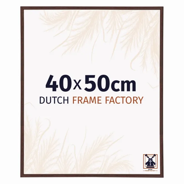 Dutch Frame Factory Fotolijst 40x50 cm - Kunststof - Bruin - Angers