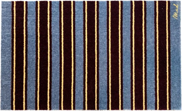 Mad About Mats Romee - deurmat/badmat - gestreept - droogloop/touch - wasbaar - 67x110cm multi